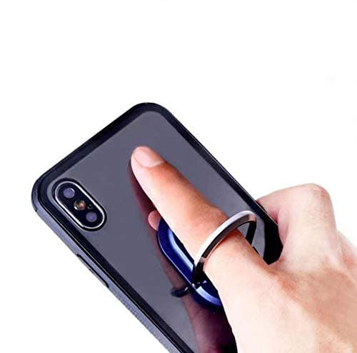 Image of K-S-Trade 3in1 Ventilation Grille Holder Smartphone Ring Table Stand Compatible With Asus ROG Phone 6 Batman Edition Snapdragon Finger Holder Mobile Phone Ring Table Stand Cell Phone Holder