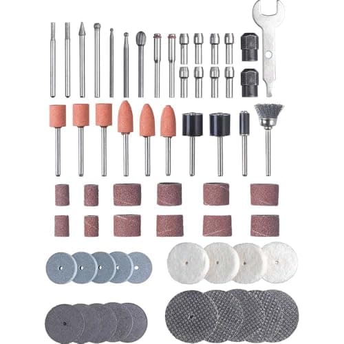 Image of Original Einhell 61-Piece Engraving Set as Accessory for Grinding and Engraving Tools (61-Piece Accessory Set, Suitable for Einhell Grinding and Engraving Tool TC-MG 135 E)