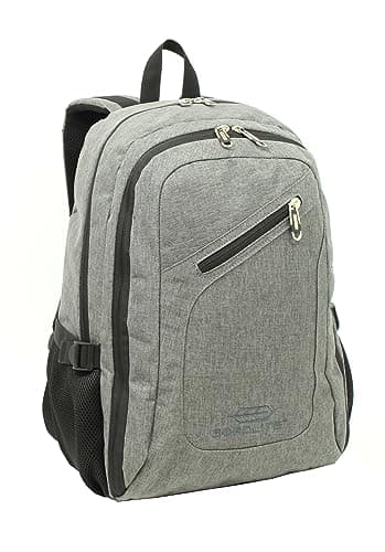 Image of Bordlite Medium Backpack Rucksack Multi Zip Pocket Fishing Hiking Travel (Grey)