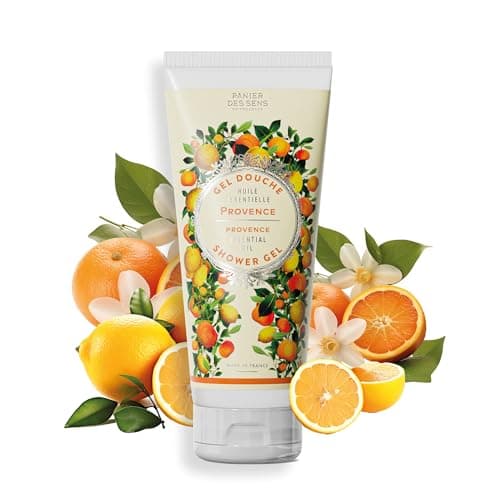 Image of Panier des Sens - Provence Shower Gel - Body Wash for Women & Men - With Shea Oil - Moisturising Body Wash 96% Natural Ingredients - Made in France, SLS Free & Vegan Shower Gel - 200ml