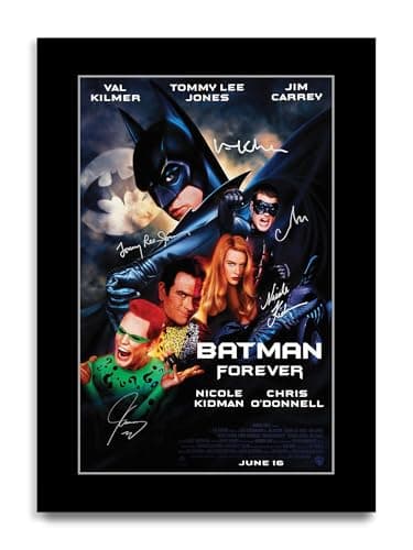 Image of HWC Trading Batman Forever Gifts Printed Poster Signed Autograph Picture for Movie Memorabilia Fans (ID-002846) - A4 Print Only
