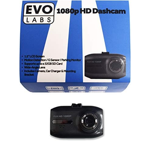 Image of EVO LABS C200 1080p Full HD Dashcam With Motion detection Includes Suction Mount :: (Cameras > Dash Cams)