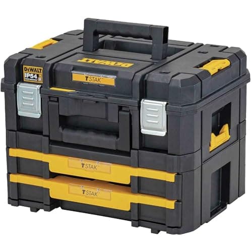 Image of DeWalt TSTAK V2 Stackable Combo Tool Box