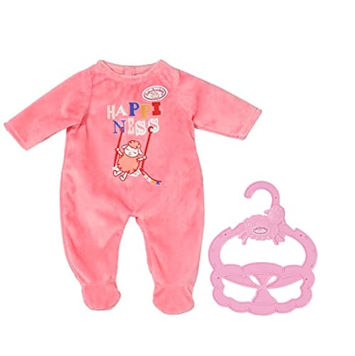 Image of Baby Annabell Little Romper Pink 36cm - For Toddlers 1 Year and Up - Easy for Small Hands - Includes Romper and Hanger