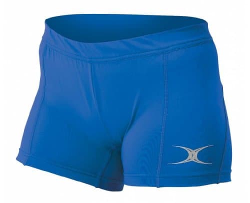 Image of GILBERT Ladies Eclipse Netball Shorts, Royal, S