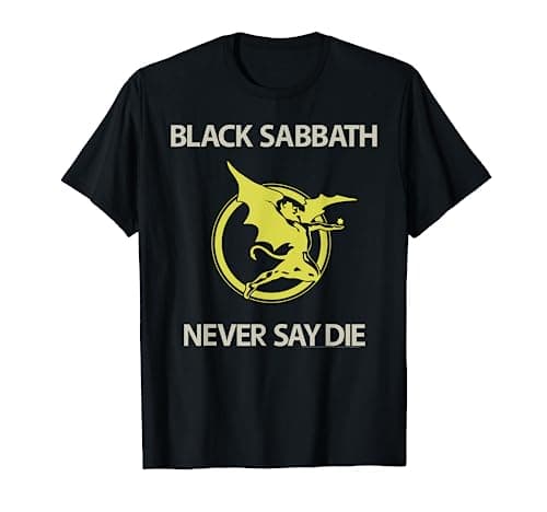 Image of Black Sabbath Official Never Say Die Devil T-Shirt T-Shirt