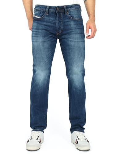 Image of Diesel - Buster X RB062 Men's Regular Tapered Fit Stretch Jeans, Size: W36, Length: L32