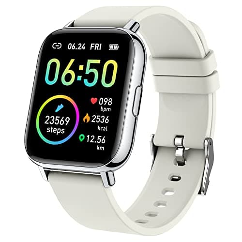 Image of Motast Smart Watch, Fitness Tracker 1.69" Touch Screen Fitness Watch with Heart Rate Sleep Monitor, Step Counter Smart Watch for Men Women Activity Trackers IP68 Waterproof Smartwatch for iOS Android