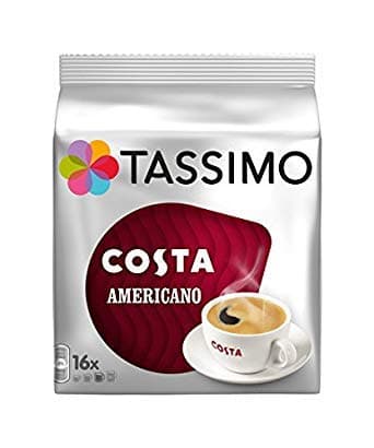 Image of 2 x TASSIMO Costa Americano 220 Milliliter 16 Servings (Total 32 Servings)