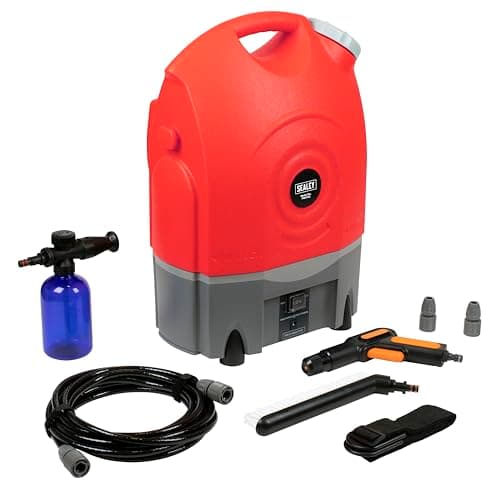 Image of Sealey PW1712 12V Rechargeable 6.8kg Pressure Washer - 17ltr Water Tank