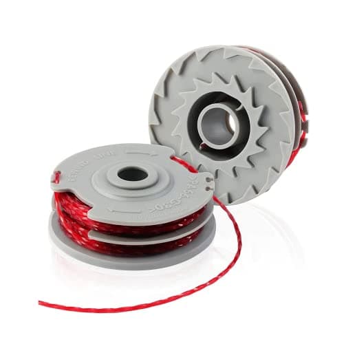 Image of MAOZHOU 2 PCS Strimmer Spool for Flymo,Φ1.5mm 11m FLY021 513937190 Spool Line,Strimmer Wire Compatible with Flymo Contour XT | Contour 500E | Power Trim 500XT | Multi Trim 250 D | Revolution 2500