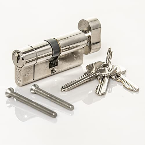 Image of High Security 1 Star Thumturn Euro Cylinder Lock 40mm Internal x 50mm External 90mm Total