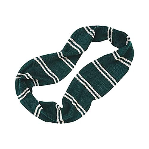 Image of Wizarding World - Slytherin Infinity Scarf - Harry Potter Wizarding World Knitting Kits by Eaglemoss Collections