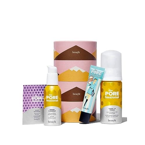 Image of Benefit Holiday Pore Score Pore Care Gift Set - Full-size POREfessional primer, mini foaming cleanser & toning foam, clay mask sample (Collection Worth £63.90)