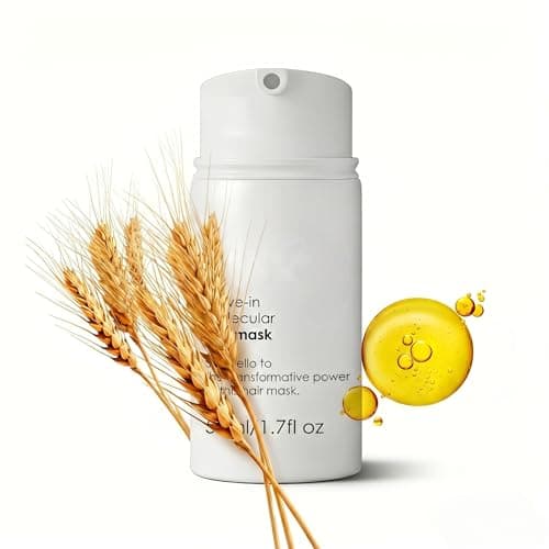 Image of YLtremker Leave-In Molecular Repair Hair Mask 50ml – 4-Minute Fast Treatment for Dry, Damaged & Bleached Hair – Reverses Heat, Chemical & Colour Damage – Leave-In Conditioner – Vegan & Cruelty-Free