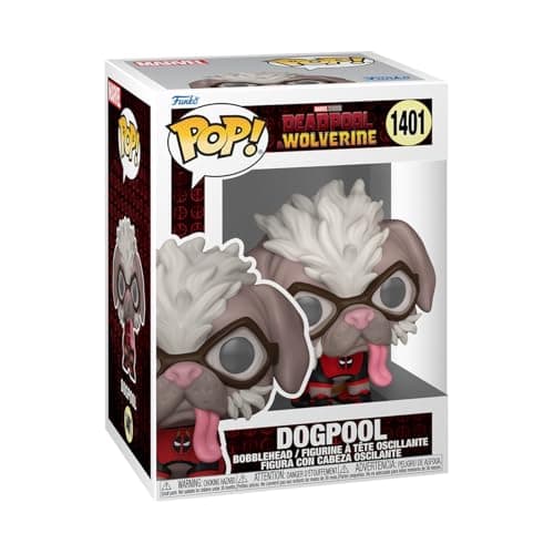 Image of Funko Pop! Marvel: Deadpool & Wolverine - Dogpool - Collectable Vinyl Figure - Gift Idea - Official Merchandise - Toys for Kids & Adults - Movies Fans - Model Figure for Collectors and Display