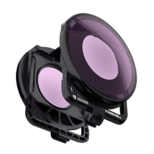 Image of Freewell ND1000 Long Exposure Photography Netural Density Camera Lens Filters Compatible with Insta360 One R (360 EDITION) - (Not Compatible with One RS)