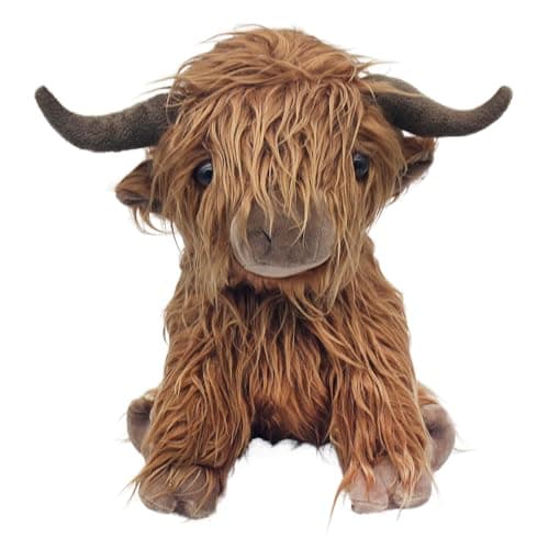 Image of Lesser & Pavey Highland Cow Doorstop for Home & Office | Decorative Door Stopper for All Rooms | Lovely Door Stop for Everyday Use | Ideal Door Wedges Indoors for Floor