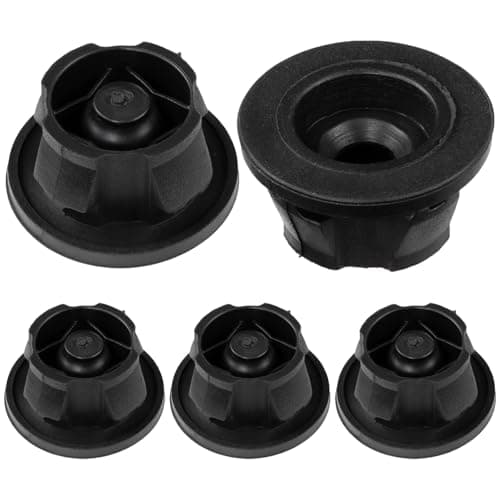 Image of 5 x Engine Cover Grommets Replacement Engine Bung Fastening Element Buffer Compatible with Mercedes-Benz 6420940785 Engine Parts