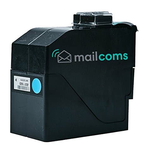 Image of Mailcoms Franking Machine Blue Ink Cartridge - Compatible with Quadient/Neopost IN700 / IN-700 / IS460 / IS480 Franking Machine
