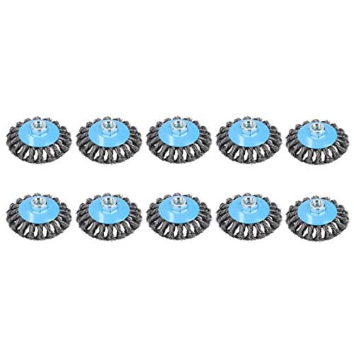 Image of 10 Pack Twist Knot Wire Brush/Wheel for Angle Grinder TE242