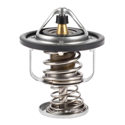 Image of INFINAUTO Car Thermostat, Engine Coolant Thermostats No.9091603134 for Toyota YARIS 1.0 2005-2011 Metal Silver Tone, 1 Pcs