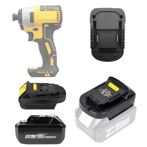 Image of TPDL MT20DL Battery Adapter for Makita 18V Lithium-Ion Battery Convert to for DeWalt 20V Power Tool, Suitable for DeWalt 18V/20V Max Li-ion Battery Power Tools