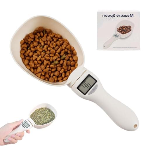 Image of Digital Measuring Spoon Scale - Electronic Weighing Spoon with LCD Screen, 5 Measurement Units (G/ML/Cup), Electronic Measuring Spoon for Cooking Baking Pet Food (1 PCS)