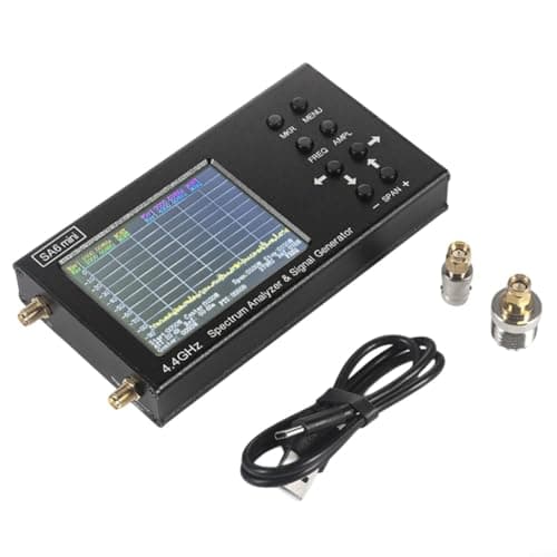 Image of ComfyHarbor SA6 Portable for SPECTRUM Analyzer 35MHz-4.4GHz with Tracking Generator, 3.2in LCD Wireless Signal Tester for LTE GSM RF Field Measurement, Compact Handheld