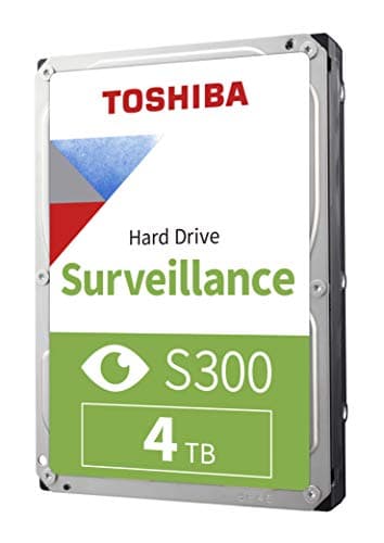 Image of Toshiba S300 4TB Surveillance 3.5” Internal Hard Drive – CMR SATA 6 Gb/s 5400 RPM 128MB Cache - HDWT140UZSVAR