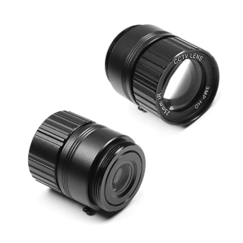 Image of Othmro 2 Pcs Camera Varifocal Lens 25mm Focal Length 3MP CS Mount for CCD Camera
