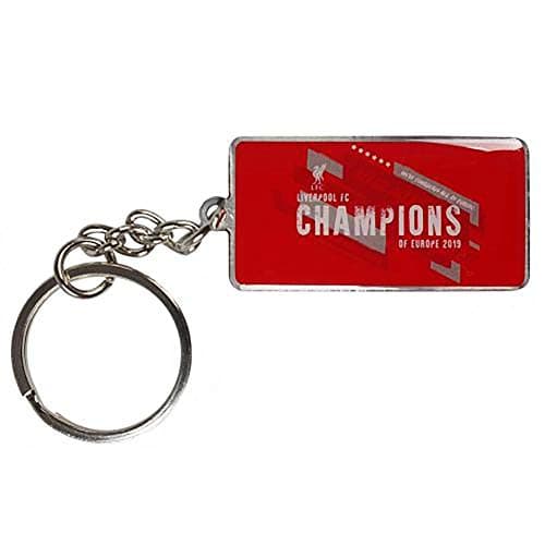 Image of Official Licensed Liverpool F.C - Metal Keyring (CHAMPIONS OF EUROPE)