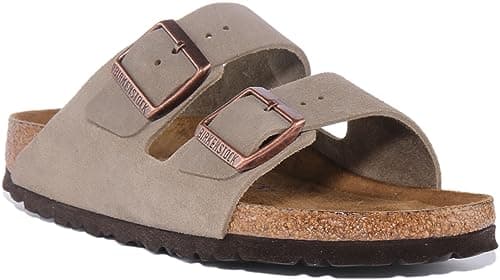 Image of Birkenstock Arizona Sfb, Women’s Heels Sandals, Beige (Taupe Taupe), 5 UK (38 EU)