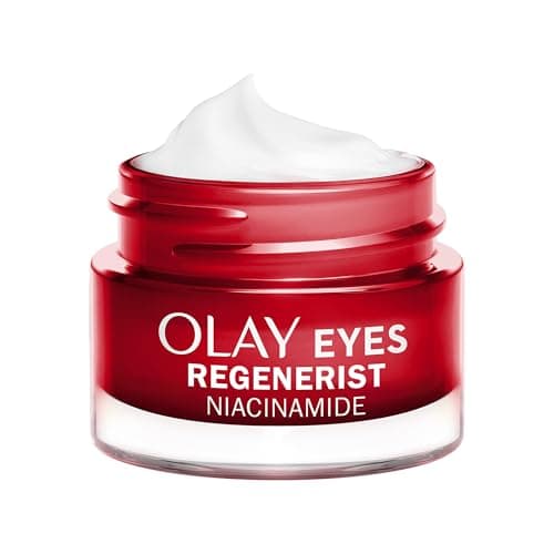 Image of Olay Niacinamide Eye Cream Anti-Wrinkle + Age Defying Skincare Eye Moisturiser With Anti-Ageing Niacinamide, Renews and Hydrates, Improves Signs of Ageing, Non-greasy, Fragrance Free, 15ml