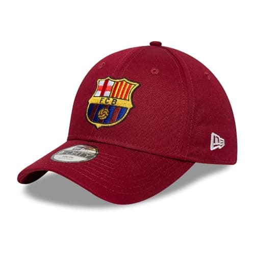 Image of FC Barcelona Football Club, Official 2026 Merchandise, Core Logo Baseball Cap, Hat, Dark Red, Kids, Youth, Child