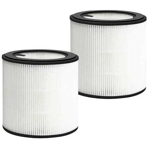Image of 2 Pack Air Purifier Replacement Filter for Philips AC0820/30 AC0820/10 AC0830/10 AC0819/10 800 Series, True HEPA Replacement Filter FY0194/30