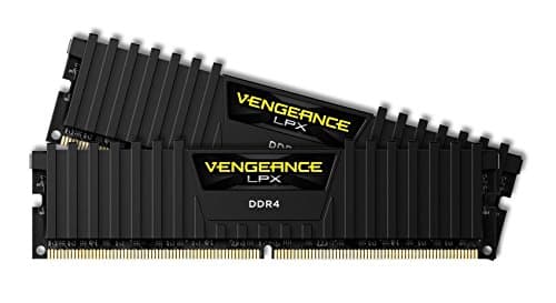Image of Corsair CMK32GX4M2A2400C16 Vengeance LPX 32 GB (2 X 16 GB) DDR4 2400 MHz XMP 2.0 High Performance Desktop Memory Kit, Black