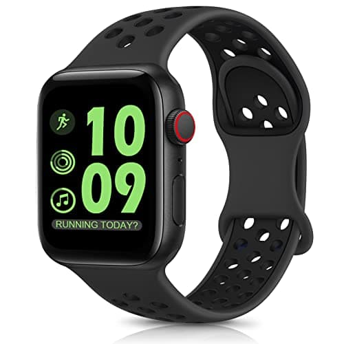Image of DigiHero Sport Straps Compatible with Apple Watch Straps 44mm 46mm 42mm 40mm 45mm 41mm 38mm 49mm Women Men, Breathable Soft Silicone for iWatch Series 11 10 9 8 7 6 5 4, Ultra SE 3 2 1