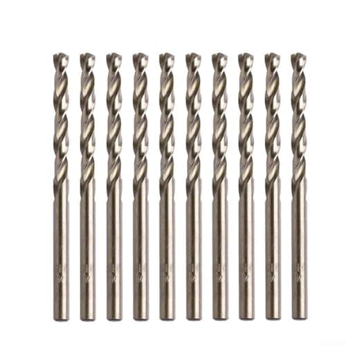 Image of 10Pcs for M35 Cobalt HSS Drill Bits Set 1-5mm With 135° Split Point For Stainless Steel Hard Metal Drilling In Metalworking Jobs(10PCS 2mm)