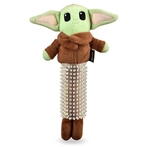 Image of Star Wars The Mandalorian: The Child Puppy Teether Toy | Grogu Mandalorian Puppy Teething Toy | Toy for Dogs Puppy Teether Toy | Pet Chew Toy, 10 Inch - 1 Piece
