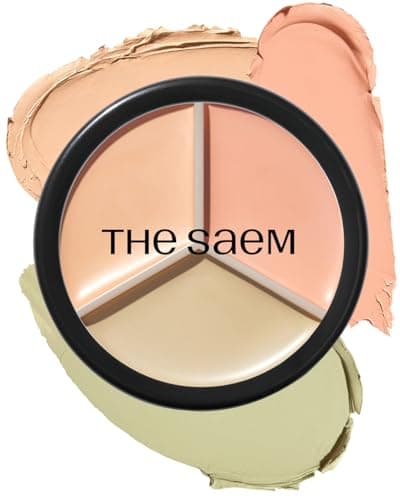 Image of SAEM 03 Correct Up 3-Tone Concealer for Light and Light Skin, 3 Colours, Covers Blemishes, Spots, Dark Circles and Redness