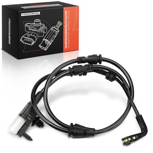 Image of Frankberg 1x Brake Pad Wear Sensor 2-Pin Disc brake Rear Compatible with E-Pace X540 Discovery Sport L550 R.a.n.g.e R.o.v.e.r Evoque Replace# LR092060