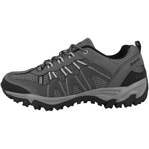 Image of Hi-Tec Men's Jaguar Low Rise Hiking Boots, Grey (Charcoal/Grey 51), 10 UK (44 EU)