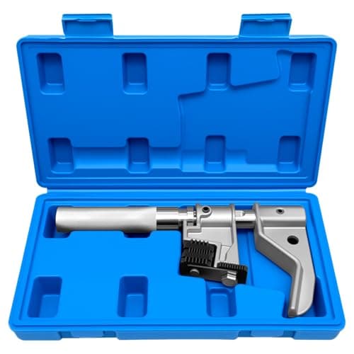 Image of ZKTOOL Universal External Thread Repair Tool, Outside Thread Chaser, External Thread Notcher, Heavy-Duty Thread Repair Tools, for 1-1/4" to 5" O.D, Alternative to OTC 7402, Replaceable V-Pads and Dies