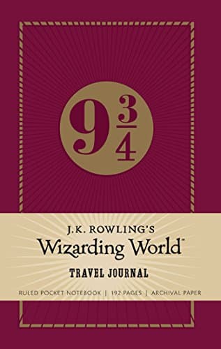 Image of J.K. Rowling's Wizarding World: Travel Journal: Ruled Pocket Notebook (Harry Potter)