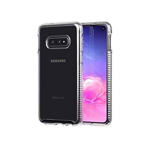 Image of Tech21 Protective Samsung Galaxy S10e Case Ultra Thin Back Cover with BulletShield Protection - Pure Clear - Transparent