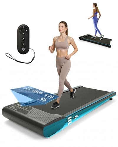 Image of Kayman 3-in-1 Walking Pad Treadmill – Under Desk Electric Treadmill, 10% Incline, 1–6km/h, Running, Walking & Working Modes, 120kg Capacity, Space-Saving, LED Display, Remote, 900×400mm Belt