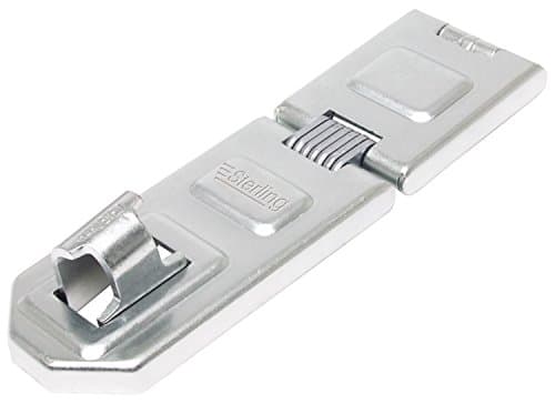 Image of Sterling BHS190 Heavy Security Hasp and Staple, Chrome, 190mm