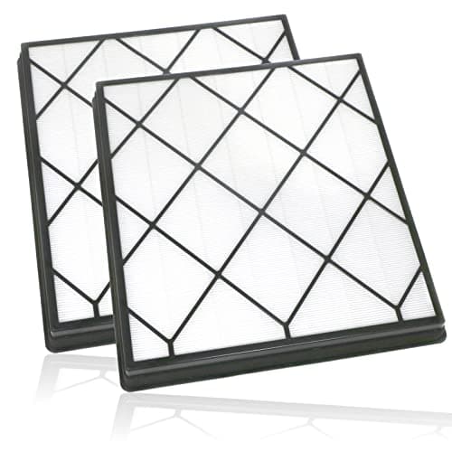 Image of Spares2go Purifier Filter compatible with SHARK HE400UK Air Purifier 4 HEPA HE400 replacement part x 2 + Fresheners