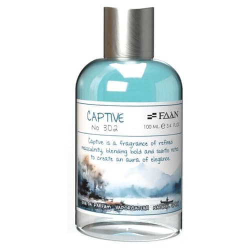 Image of Captive 302 Eau de Parfum 100ml Men & Women Long Lasting Unisex Perfume, Citrus Floral Coconut Vanilla Fragrance, Sandalwood Musk Scent, Luxury EDP